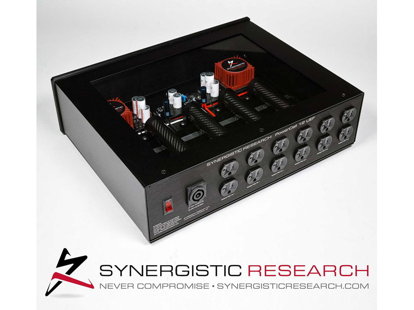 Synergistic Research PowerCell 12 UEF with Glass Top - NEW MODEL - TRADES WELCOME