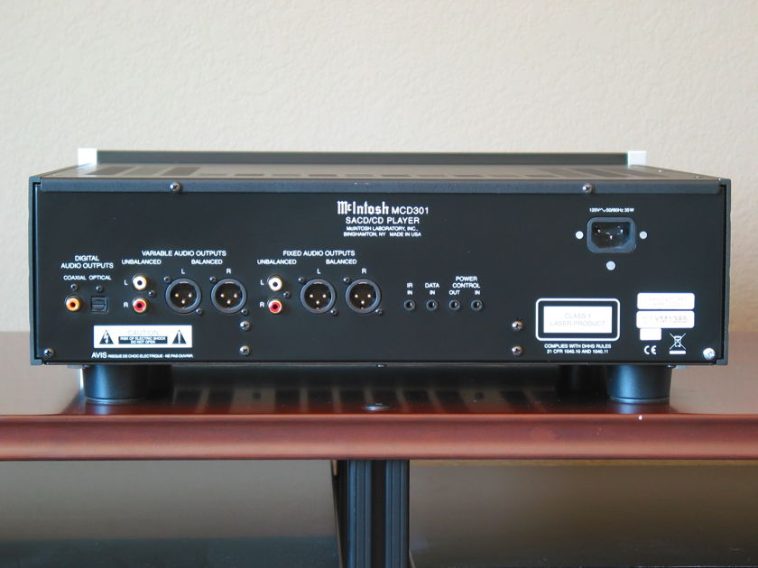 McIntosh MCD301  Mint condition one owner. Priced to sell quickly