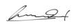 Rebecca Rushton's signature