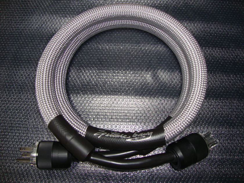 SILVER HIGH BREED Epitome 6AWG Power Cable (1m length) PROMO: Free Shipping to USA/Canada/Australia