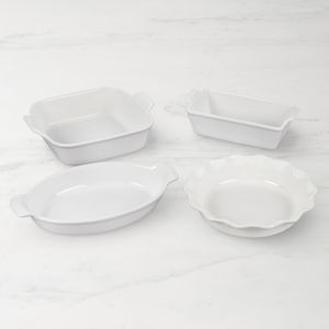 Le Creuset Heritage Stoneware Bakeware Essentials 4-Piece Bakeware Set