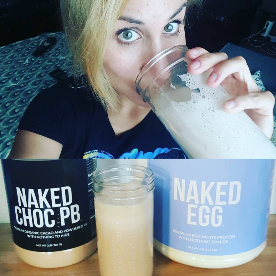 Naked Egg White Protein Powder instagram