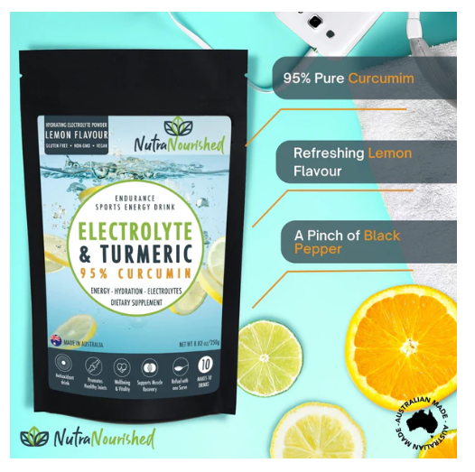 Electrolyte Powder & 95% Pure Organic Curcumin from Turmeric - Image 4