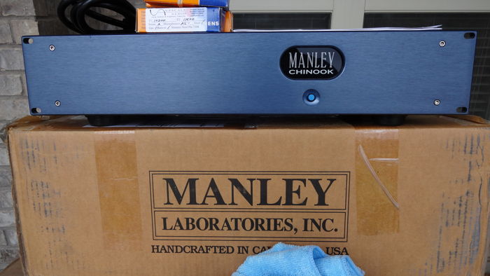 Manley Laboratories Chinook tube phono stage + NOS Siem...