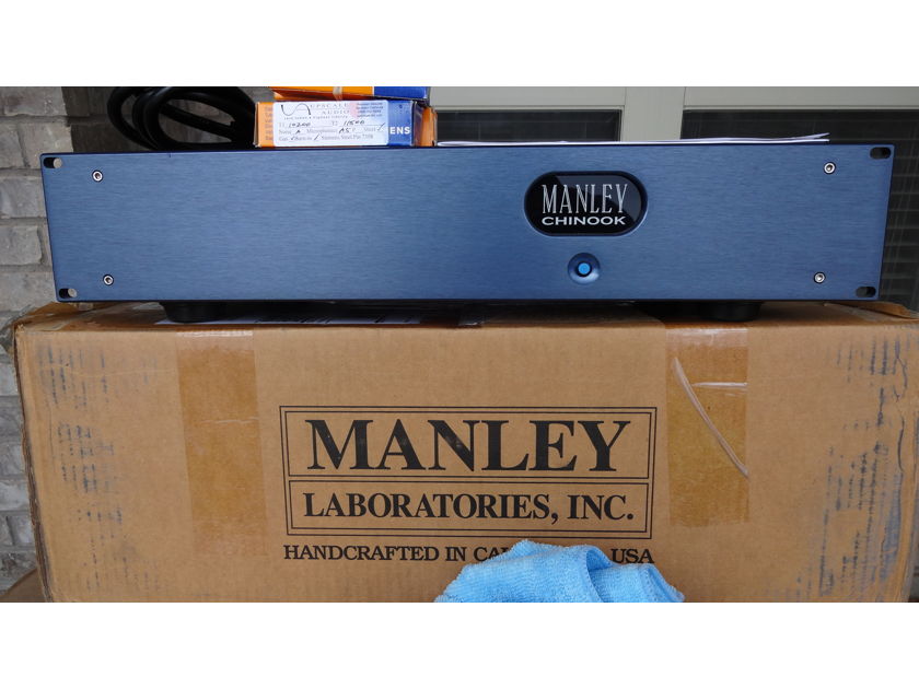 Manley Laboratories Chinook tube phono stage + NOS Siemen tubes