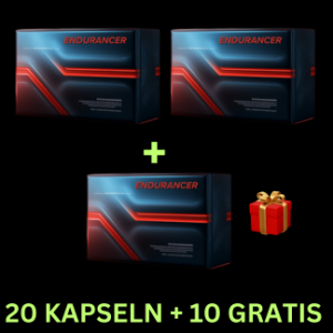 Packshot Endurancer24 Genießer-Paket – 2 Blister à 10 Kapseln