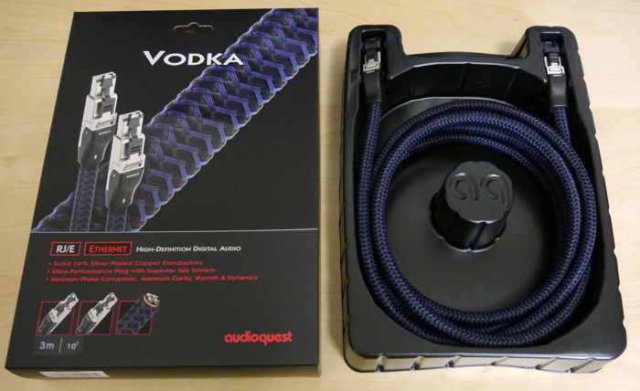 AudioQuest Vodka RJ/E Ethernet Cable 3m/10ft