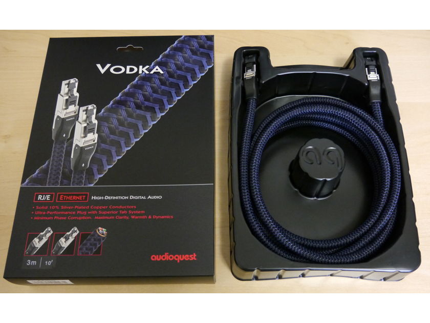 AudioQuest Vodka RJ/E Ethernet Cable 3m/10ft