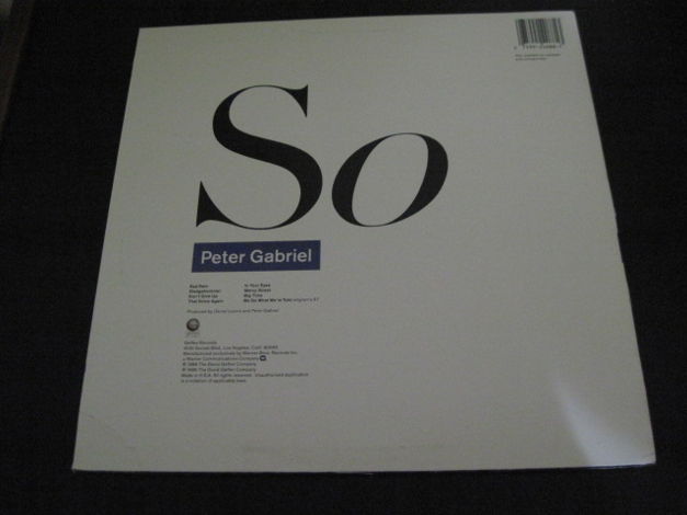 PETER GABRIEL LP/Vinyl -lot of 3- - So, Mercury, Plays ...