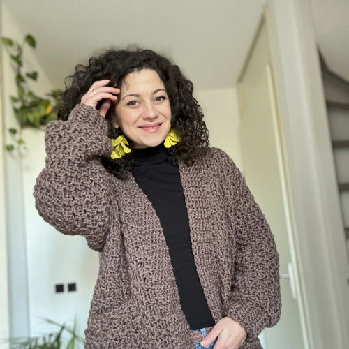 Crochet Your Own Cozy Cardigan - Dare To Be Cozy Cardigan