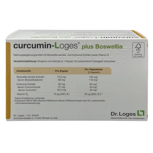 Dr. Loges Curcumin-Loges plus Boswellia
