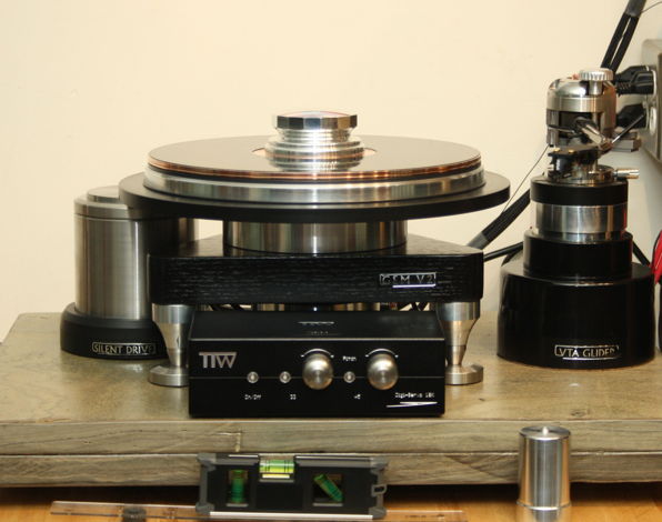 TTWeights Audio GEM V2 Rim Drive Copper Top Platter (Ra...
