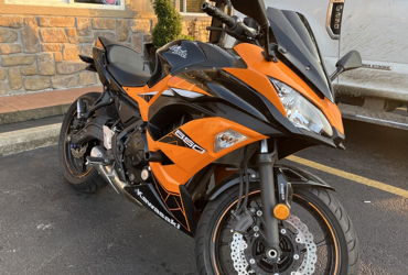 2019 KAWASAKI NINJA 650 ABS motorcycle for rent near Bentonville, AR