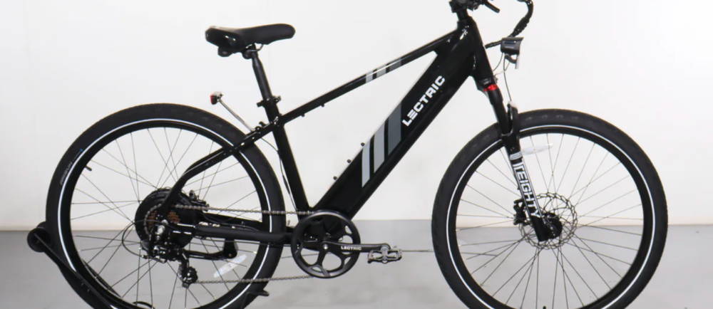 a Lectric XPress 750 electric city bike