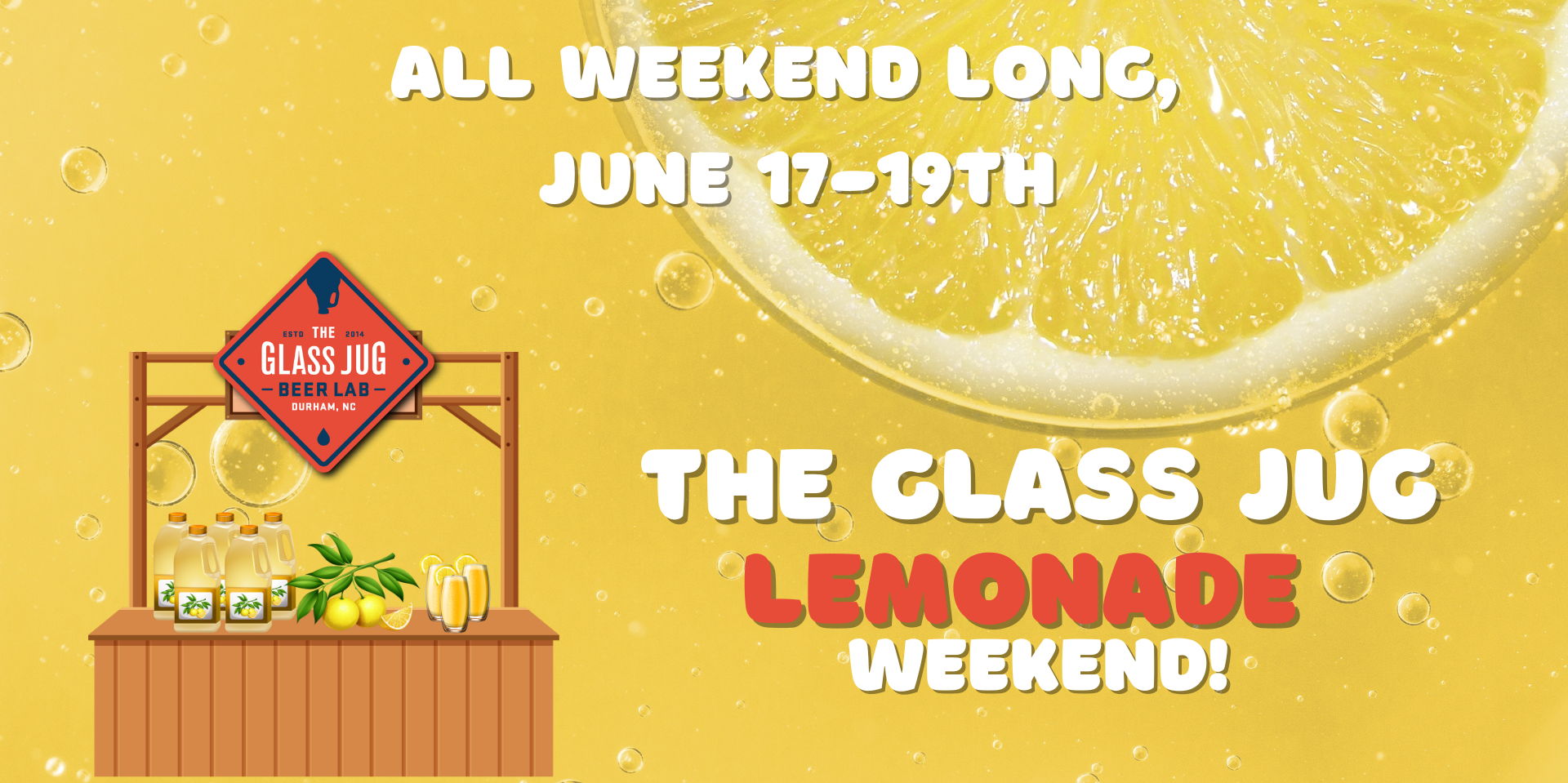 The Glass Jug Lemonade Weekend - Downtown promotional image