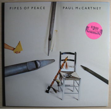 Paul McCartney - Pipes Of Peace - Gold Promo Stamped Co...
