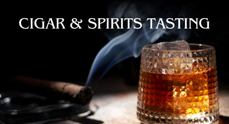April Cigar & Spirit Tasting