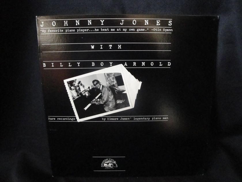 Johnny Jones w/ Billy Boy Arnold - Rare Recordings of Elmore James Alligator LP '79
