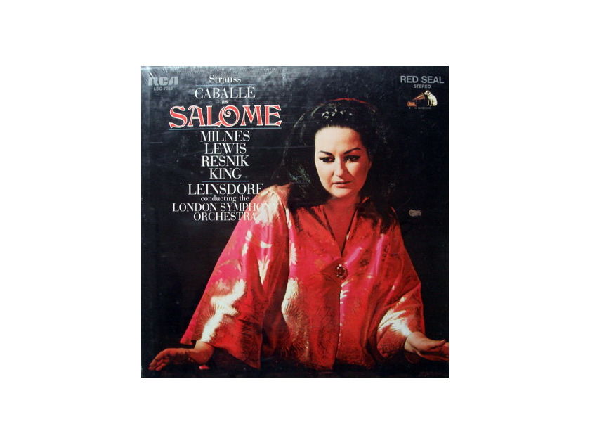 ★Sealed★ RCA Red Seal / LEINSDORF-CABALLE, - R. Strauss Salome, 2LP Box Set!