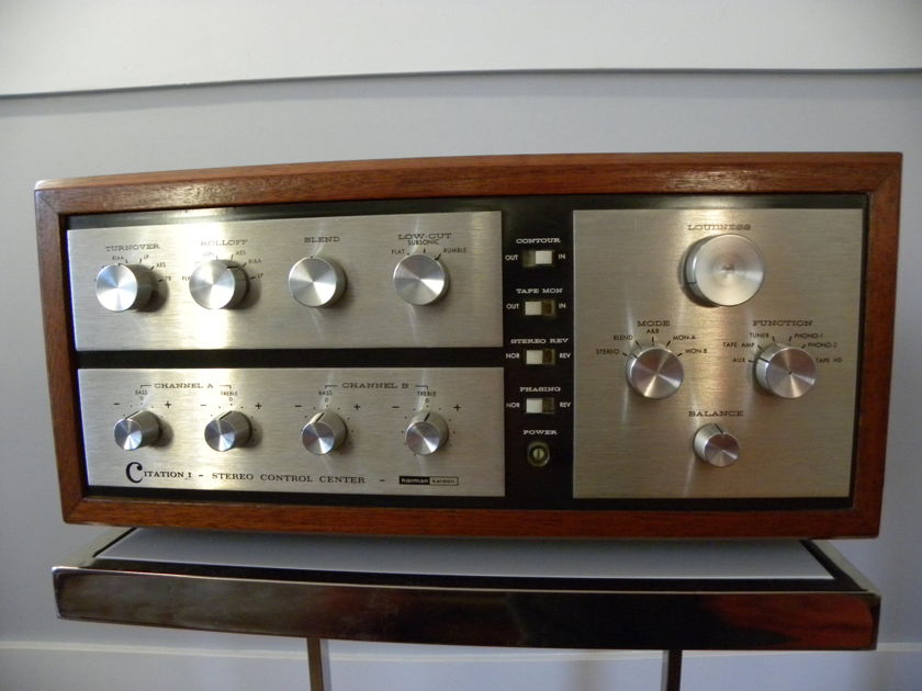 Harman Kardon  Citation I Restored with McShane Kits