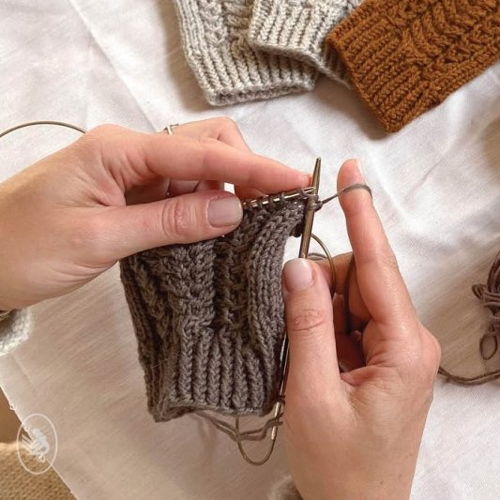 Gratis Breipatroon voor 'Teas Polswarmers'