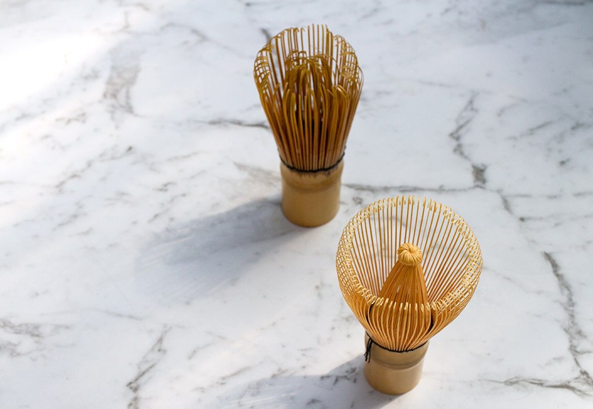 Old matcha whisk vs new matcha whisk chasen