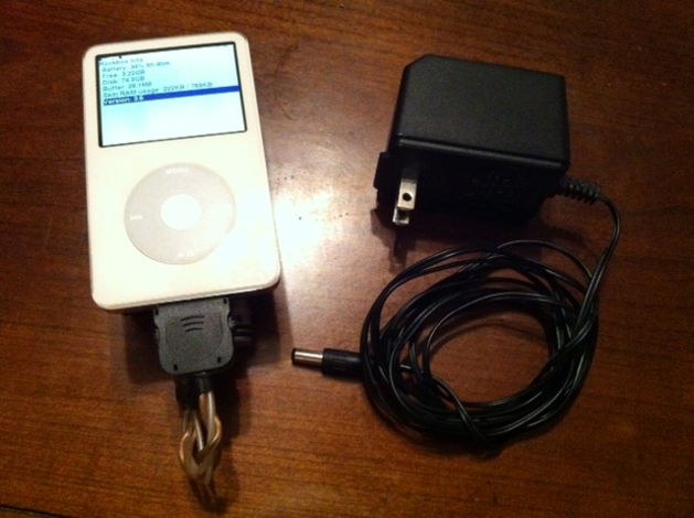 Apple DIYmod 80gb 5.5 Gen iPod Classic and AMB Mini3 Am...