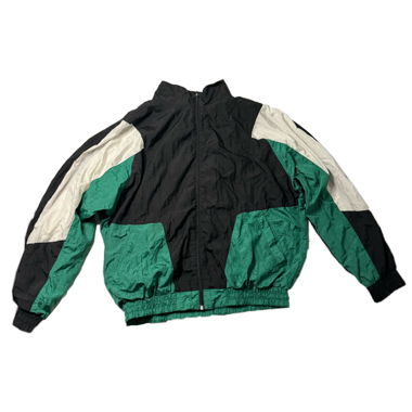 Vintage Y2K Green Black White Track jacket