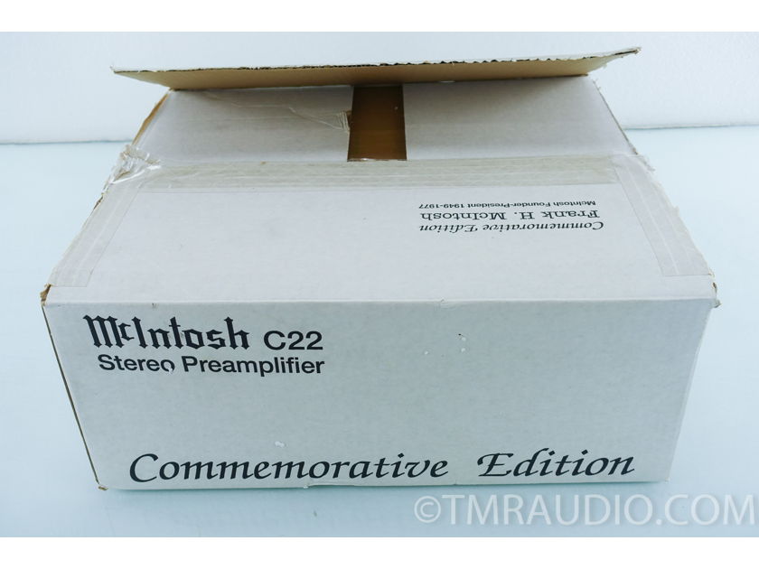McIntosh C22 Commemorative Edition Stereo Preamplifier (NEW) (9428)