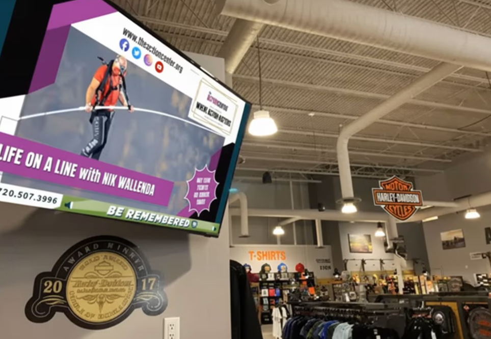 Denver venue partners and indoor billboard locations