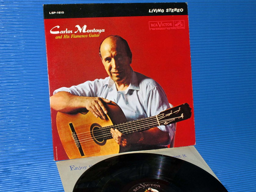 CARLOS MONTOYA -  - "Carlos Montoya & His Flamenco Guitar" -  RCA Black Dog 1961