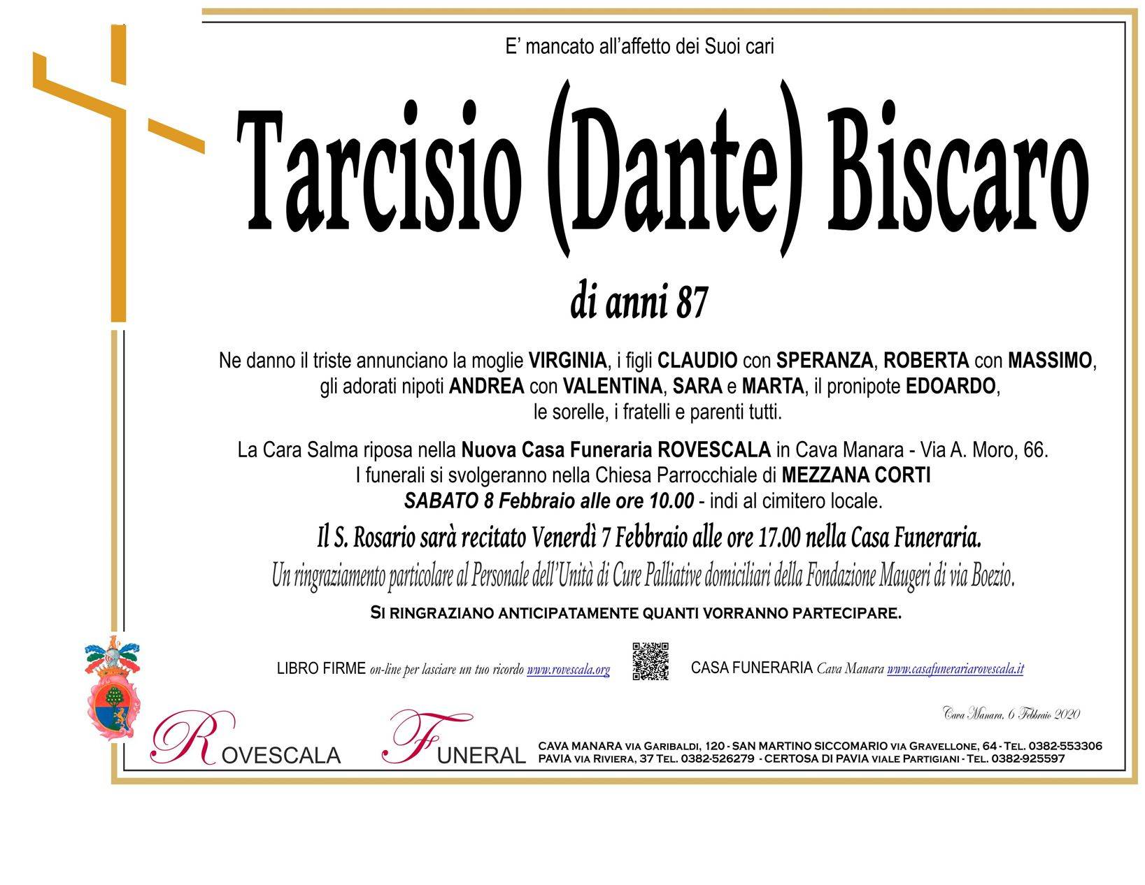 Tarcisio Biscaro (Dante)