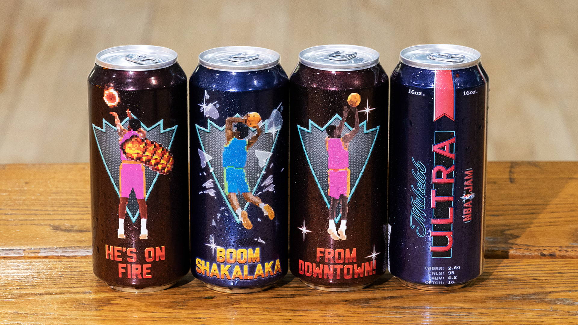 Featured image for Boom Shaka Laka! Michelob Ultra and NBA Jam Team Up For Retro Cans