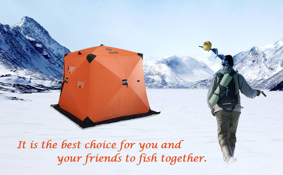 ice fishing tent is your best choice for winter fishing