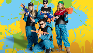 city paintball nerf kindergeburtstag