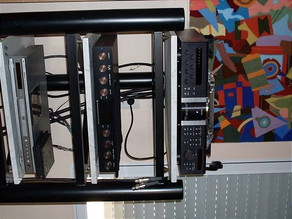 Stand and front end , electronic xover