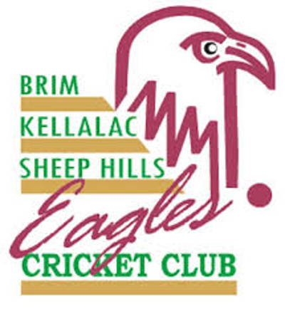 Brim Kellalac Sheep Hills CC Cricket Club Logo