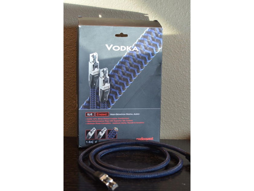 AudioQuest Vodka Ethernet Cable 1.5m Excellent