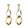 Shop ladies 9 carat gold drop earrings