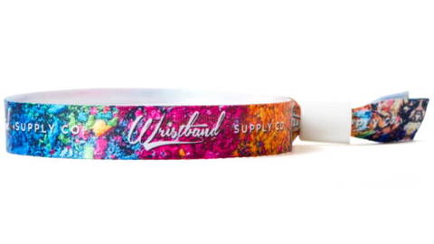 Locking Fabric Event Wristbands