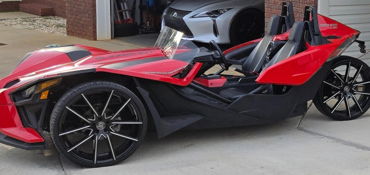 2021 POLARIS SLINGSHOT SL motorcycle for rent near Birmingham, AL