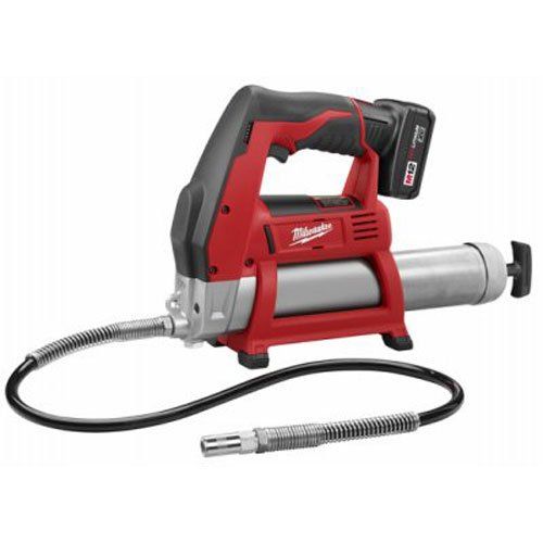 Milwaukee Cordless LithiumIon Grease Gun vs Lumax LX1152 Black Heavy Duty Deluxe Pistol Grease