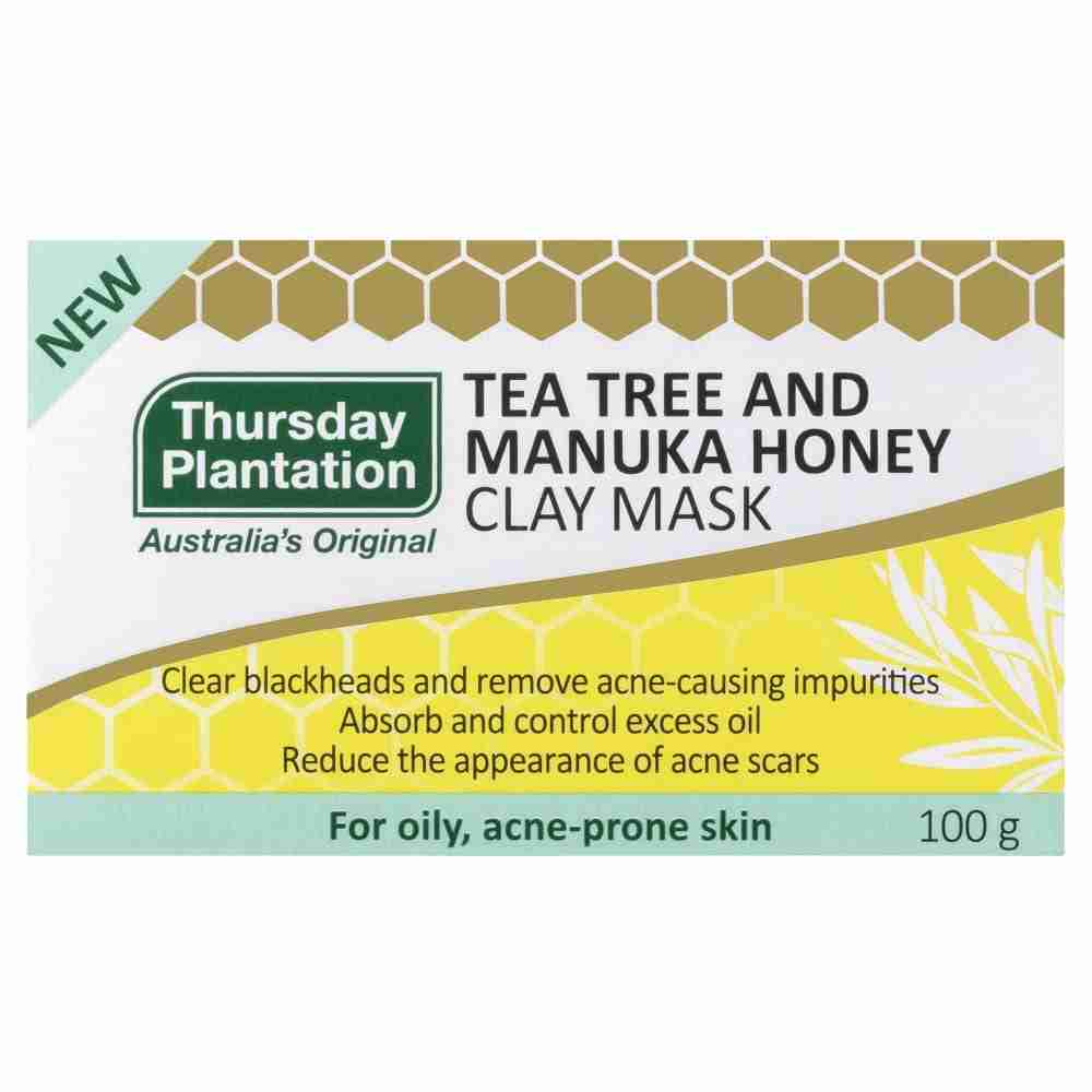 Thursday Plantation Tea Tree And Manuka Honey Clay Mask 100G - Image 3