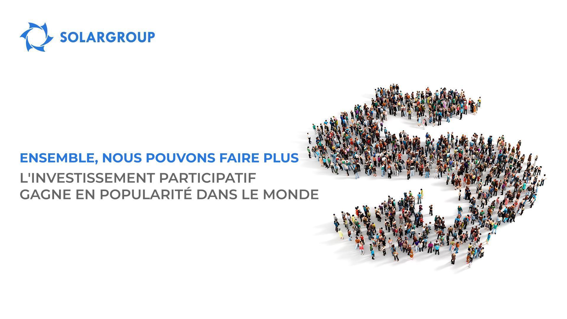 L'investissement participatif gagne en popularité dans le monde