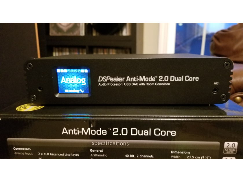 DSPeaker Anti-Mode 2.0 Dual Core - Room Correction w/preamp and DAC