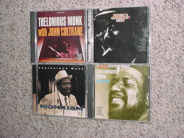 Thelonious Monk cd lot of 4 cd's - monk with coltrane g...