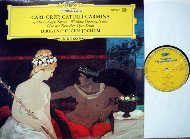 DG / EUGEN JOCHUM, - Orff Catulli Carmina, MINT!