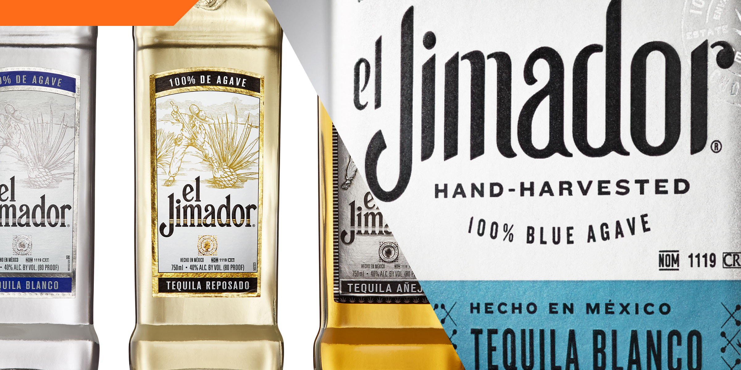 Before & After: el Jimador Tequila | Dieline - Design, Branding & Packaging  Inspiration