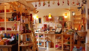 lichterglanz blick in den laden