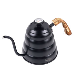 IKAPE Pour Over Coffee Kettle, Gooseneck Tea Kettle, Black